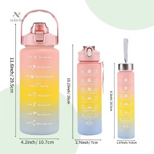 Gourde colorée pour rester hydraté avec style