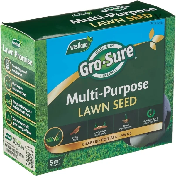 Gazon multi-usages pour une pelouse verte de 5 m²