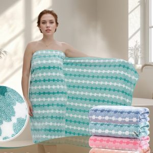 Grande serviette de bain ultra-douce pour femme