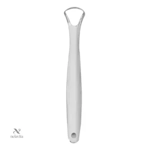 Gratte-langue en acier inoxydable pour une hygiène buccale optimale