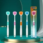 Gratte-langue en silicone pour une hygiène buccale optimale