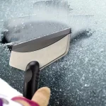 Grattoir à glace ergonomique pour pare-brise, 11 cm de large