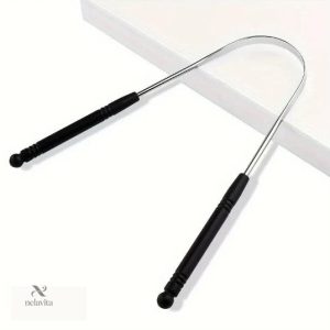 Grattoirs à Langue en Acier Inoxydable – Lot de 6 Nettoyeurs de Langue Colorés pour une Haleine Fraîche