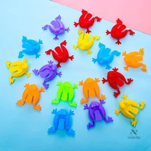 Grenouilles Sautantes en Plastique pour fêtes et anniversaires