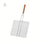 Grille pliable avec manche pour un usage facile en extérieur