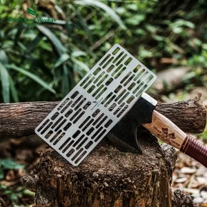 Grille barbecue inox pour cuisine d'extérieur