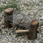 Accessoire barbecue compact pour camping et pique-nique