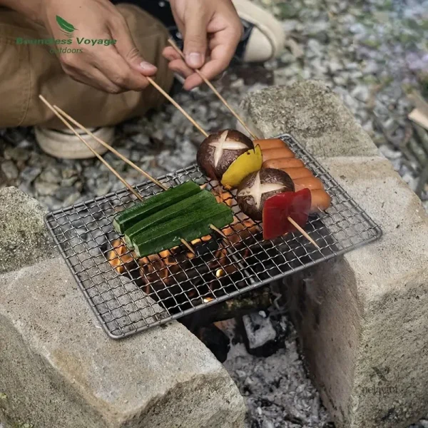 Accessoire de barbecue léger et durable pour excursions