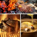 Grilles de barbecue multifonctions pour cuisine d'extérieur