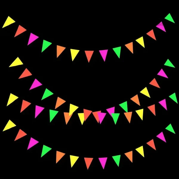 Guirlande colorée pour ambiance festive et célébrations