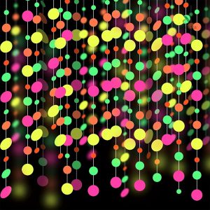 Guirlande UV réactive pour une ambiance lumineuse unique