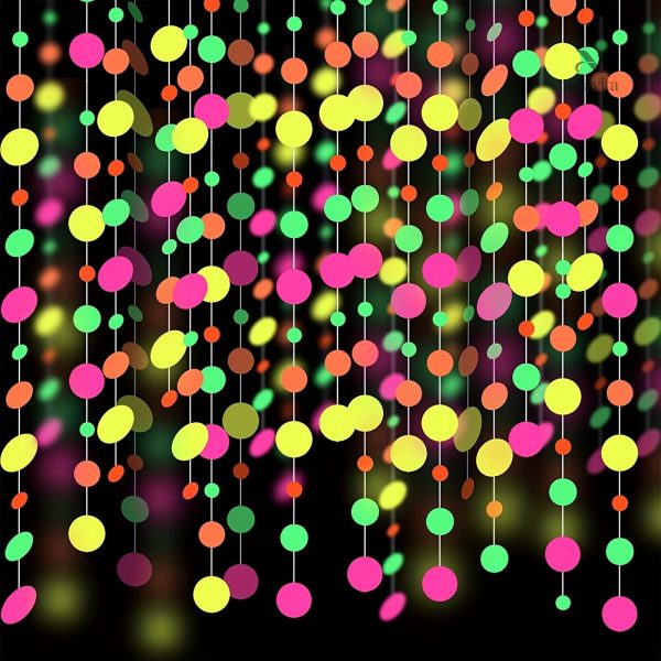 Guirlande UV réactive pour une ambiance lumineuse unique