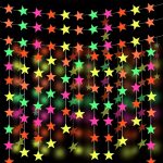 Accessoire de fête : guirlande fluorescente pour décorations