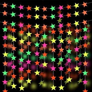 Accessoire de fête : guirlande fluorescente pour décorations