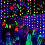 Guirlande lumineuse fluorescente, parfaite pour soirées