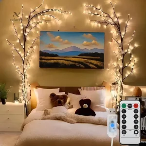 Guirlande LED USB avec Télécommande – Lumière Décorative Murale pour Chambre, Fêtes et Ambiance Cocooning