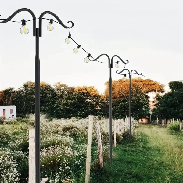 guirlande-lumineuse-exterieure-led-sur-poteaux-eclairage-j9bim5-1 Guirlande lumineuse LED extérieure pour jardin et terrasse