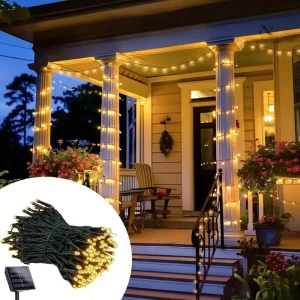 Guirlande Solaire LED Extérieure 200 LED Étanches