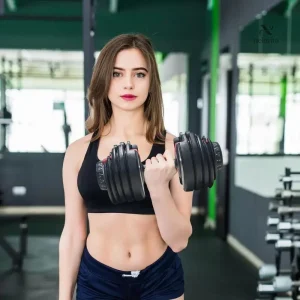 Haltère réglable multifonction pour entraînement fitness