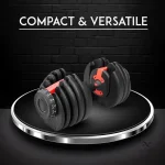 Design compact pour un usage à domicile ou en salle de sport
