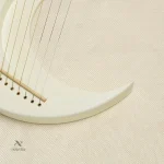 Harpe minimaliste idéale pour ambiance musicale apaisante