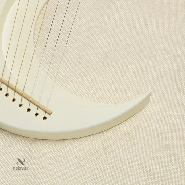 Harpe minimaliste idéale pour ambiance musicale apaisante