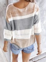 Haut ample en tricot pour un style décontracté