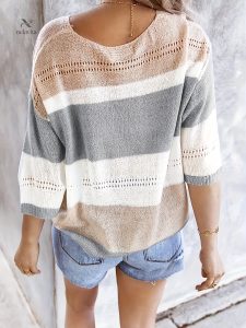 Haut ample en tricot pour un style décontracté
