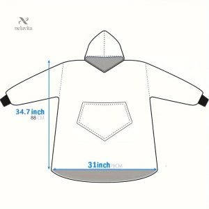Plaid Sherpa réversible, idéal pour les soirées cocooning