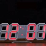 Horloge LED pour une ambiance chaleureuse