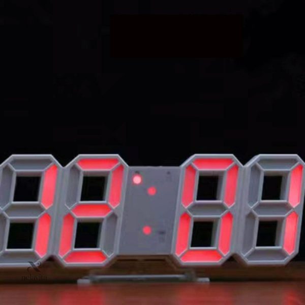Horloge LED pour une ambiance chaleureuse