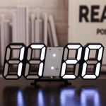 Horloge 3D digitale pour un look original