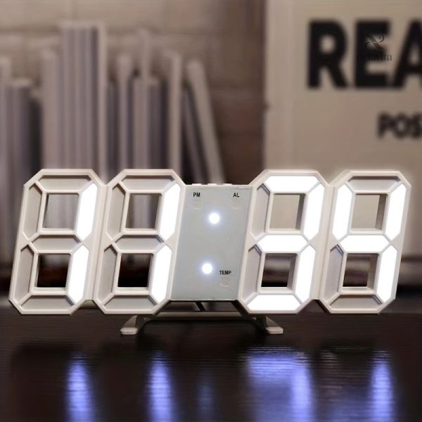 Horloge numérique LED pour une décoration moderne