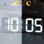 Horloge LED élégante pour tous les intérieurs