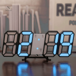 Horloge décorative LED aux formes uniques