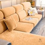 Housse de canapé gris pour style contemporain