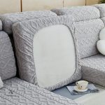 Housse en velours pour protection de canapé