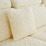 Housse design pour canapé en velours