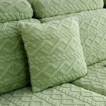 Housse Canapé Géométrique Velours - vue 2