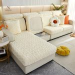 Housse décorative pour canapé en velours