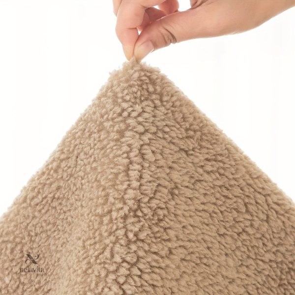 Protection de canapé antidérapante en tissu doux