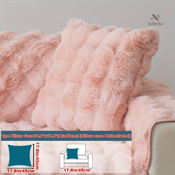 Housse canapé peluche imitation lapin - vue 15