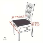 Housse de chaise, design moderne et épuré