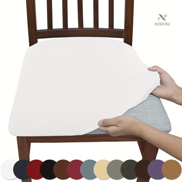 Housse de protection pour chaise élastique unie