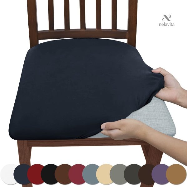 Housse élastique pour chaise, design uni