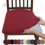 Housse de chaise antipoussière, style simple