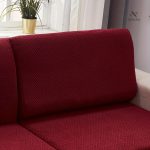 Housse pour coussin gris raffiné