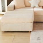Housse de canapé grise design