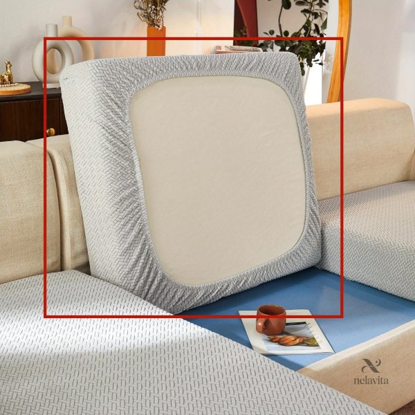 Housse de coussin moderne gris - vue 6