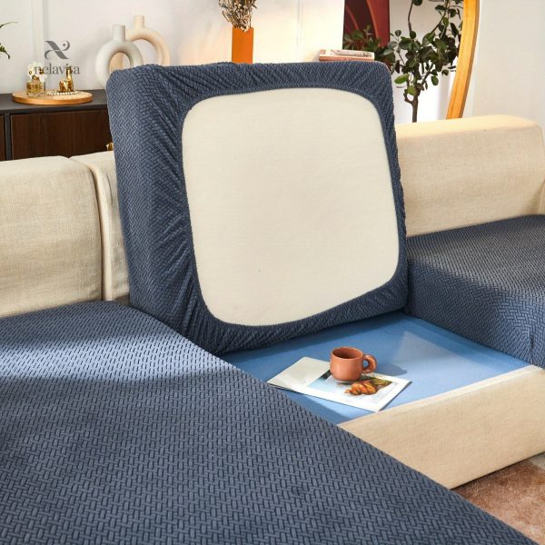 Housse de coussin moderne gris - vue 15